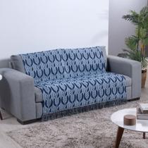 Xale Para Sofá Com Franja Luxor 1 Peça 2,10m x 1,35m 60% Algodão / 40% Poliéster Tecido Jacquard Xale Para Sofá Com Franja Luxor 1 Peça 2,10m x 1,35m 60% Algodão / 40% Poliéster Tecido Jacquard