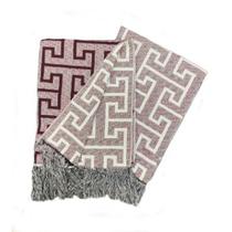 Xale para Sofá CRETA 1,40mx2,10m Granel Cor 02: Vinho