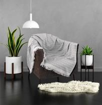 Xale para sofá Jade 1,50x1,50 Algodão Marivic