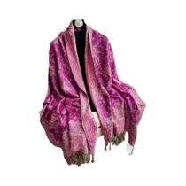 Xale Pashmina De Cashmere Com Estampa Paisley Boêmia Para Mulheres 70x190cm Com Franjas Clássicas Xale Pashmina De Cashmere Com Estampa Paisley Boêmia Para Mulheres 70x190cm Com Franjas Clássicas