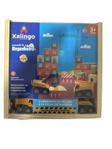 Xalingo Bloco Brincando De Engenheiro Construtor 53 Peças