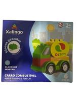 Xalingo Bloco Grande Display Carros Combustivel 6 Peças