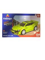 Xalingo Bloco Super Maquina Cidade 154 Peças Green Car
