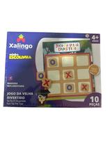 Xalingo Jogo Da Velha Divertido Minha Escolinha 10 Peças