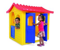 Xalingo - Playground Casinha Infantil Encantada Amarela Xalingo