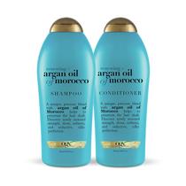 Xampu e Condicionador de Óleo de Argan do Marrocos Renewing OGX, 25,4 onças (conjunto de 2)