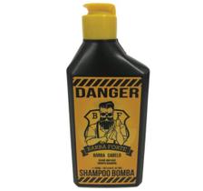 Xampu shampoo bomba - barba forte - estimulador de pelos - trans - TRANSTORE