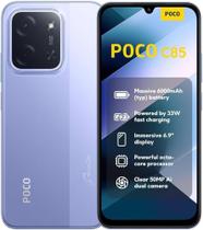 XaomiPOCO C85 Global 8GB RAM 256GB, Bateria 6000mAh, Tela 120Hz, Cor Purple