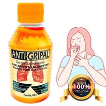 Xarope Anti-gripal 100% Natural 220g 12 unidades Gripe Coriza - Bio line