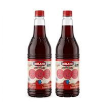 Xarope Artificial Groselha Milani 900ml - 2 Unidades