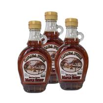 Xarope Bordo Maple Syrup 100% 250ml Canada Pure (Kit com 3)