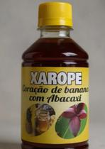 Xarope Coração de Banana com Abacaxi