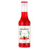 Xarope de Cranberry Monin 250ml Xarope de Cranberry Monin 250ml