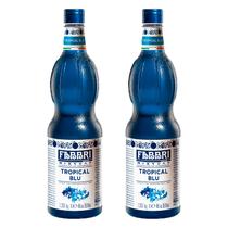 Xarope de Curaçau Blue Fabbri Mixybar Tropical Blu 1l 2un