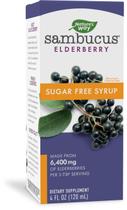 Xarope de Sabugueiro Sem Açúcar Nature's Way Sambucus - 120ml