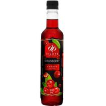 Xarope Dilute Cranberry para Drinks Soda Italiana Gin 500ml