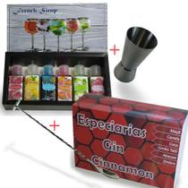 Xarope + Especiarias para drinks + acessórios - Kit Cinnamon