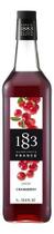 Xarope Francês 1883 De Cranberry - 1000ml