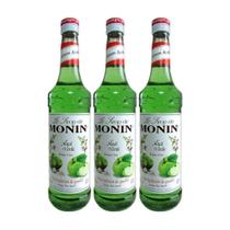 Xarope Maçã Verde Monin 700Ml - Kit 3 Garrafas de Xarope Monin Maçã Verde Xarope Maçã Verde Monin 700Ml - Kit 3 Garrafas de Xarope Monin Maçã Verde