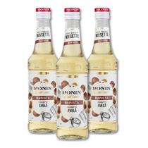Xarope Monin Barista Avelã Kit 3 unidades de 330ml Xarope Monin Barista Avelã Kit 3 unidades de 330ml