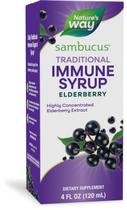 Xarope Nature's Way Sambucus Elderberry Traditional Immune 120 mL