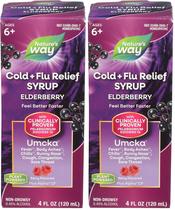 Xarope Nature's Way Umcka Sabugueiro Intensivo para Resfriado e Gripe 120 mL Xarope Nature's Way Umcka Sabugueiro Intensivo para Resfriado e Gripe 120 mL