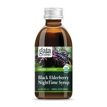 Xarope Noturno de Sabugueiro Preto Gaia Herbs - 160ml