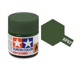 Xf67 Acrilico Fosco Nato Verde 10Ml 81767 Tamiya 81767