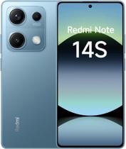 Xiaomi Note 14S 258GB / 8GB de RAM, Azul, Camera 200 Mpx, Bluetooth 5.3, 4G, Dual SIM, Versão de Lançamento 2025