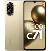 Xiaomi Poco C71 Global 64GB 3GB RAM Dual SIM Tela 6.88 - Dourado Xiaomi Poco C71 Global 64GB 3GB RAM Dual SIM Tela 6.88 - Dourado