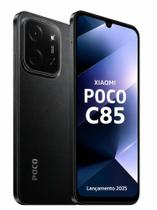 Xiaomi POCO C85 256GB 8GB NFC Câmera 50MP Tela 6.88 120Hz Smartphone Custo benefício Celular Garanti