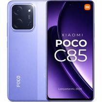 Xiaomi POCO C85 NFC 120Hz 256GB 16GB Ramboost Câmera 50MP Tela 6.88 120Hz NFC Smartphone Custo benefício Celular melhor que Poco C75 Garantia de 1ano