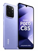 Xiaomi POCO C85 ROXO 4G com NFC 8GB RAM 256GB ROM Bateria 6000 mAh e Tela 6,9 120Hz Xiaomi POCO C85 ROXO 4G com NFC 8GB RAM 256GB ROM Bateria 6000 mAh e Tela 6,9 120Hz