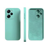 Xiaomi POCO F5 F4 GT M3 M4 X3 X4 pro NFC Silicone Líquido Macio Capa Traseira Capa Protetora