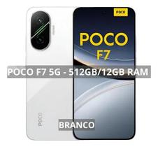 XIAOMI POCO F7 5G 512GB 12GB RAM, Tela 6.83 120Hz, Branco