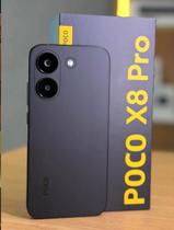 Xiaomi Poco X8 Pro 5G 512GB 12GB RAM Preto Tela AMOLED 120Hz Desempenho Extremo