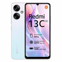 Xiaomi Redmi 13C 5G 256/8GB - Branco + FONE SEM FIO