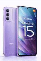 Xiaomi Redmi 15 256GB 16GB Ramboost Tela 144Hz 50MP Câmera 50 Mp Bateria 7000mAh 33W Smartphone Top Celular Custo benefício