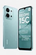 Xiaomi Redmi 15C 256GB 8GB Lançamento 2025 Versão Global 50MP Câmera 120Hz Super Bateria de 6000mAh Dual SIM Chip Com IA Xiaomi Redmi 15C 256GB 8GB Lançamento 2025 Versão Global 50MP Câmera 120Hz Super Bateria de 6000mAh Dual SIM Chip Com IA