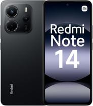 Xiaomi Redmi Note 14 128GB / 6GB de RAM, Preto, Camera 108 Mpx, Bluetooth 5.3, 4G, Dual SIM, Versão de Lançamento 2025