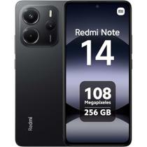 Xiaomi Redmi Note 14 4G 256GB 8GB RAM Preto Tela AMOLED 6.67" Câmera 108MP - Versão Global