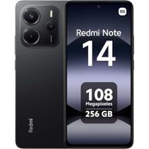 Xiaomi Redmi Note 14 4G 256GB 8GB RAM Preto Tela AMOLED 6.67" Câmera 108MP - Versão Global Xiaomi Redmi Note 14 4G 256GB 8GB RAM Preto Tela AMOLED 6.67" Câmera 108MP - Versão Global