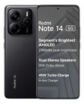 Xiaomi Redmi Note 14 5G 128/8GB - Preto + FONE SEM FIO