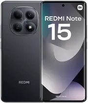 Xiaomi Redmi Note 15 128GB 6GB Preto 4G Tela 6,77" 3200 nits, AMOLED FHD+, câmera 108MP OIS, 6000mAh