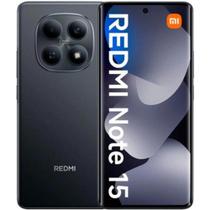 Xiaomi Redmi Note 15 4G 256GB 8GB RAM Tela AMOLED 120Hz Câmera 108MP Versão Global Preto