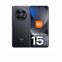 Xiaomi Redmi Note 15 5G, 256GB de Armazenamento e 8GB RAM, Processador Snapdragon 6 gen 3, Câmera 108MP PRETO