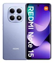 Xiaomi Redmi Note 15 Lançamento 2026 Global 8GB RAM, 256GB, Roxo Elegante - COMPLETO