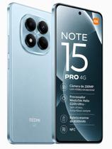 Xiaomi Redmi Note 15 Pro 4G 256GB 8GB Tela AMOLED 6.77 120Hz Câmera 200MP Bateria 6500mAh NFC HyperOS Dual Lançamento SIM Xiaomi Redmi Note 15 Pro 4G 256GB 8GB Tela AMOLED 6.77 120Hz Câmera 200MP Bateria 6500mAh NFC HyperOS Dual Lançamento SIM