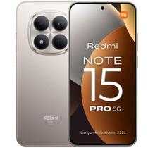 Xiaomi Redmi Note 15 Pro 5G Titanio 256GB 8GB RAM Global Lacrado NFC Câmera 200MP Tela AMOLED 120Hz Xiaomi Redmi Note 15 Pro 5G Titanio 256GB 8GB RAM Global Lacrado NFC Câmera 200MP Tela AMOLED 120Hz