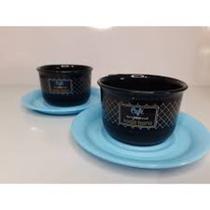 Xícara Bistrô Preta 150 ml Tupperware